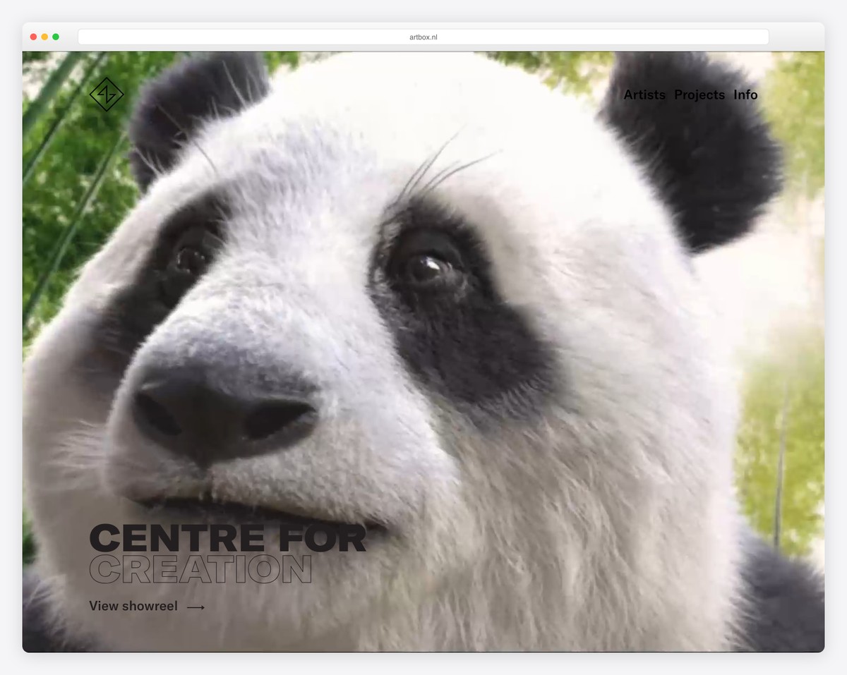 artbox art portfolio website