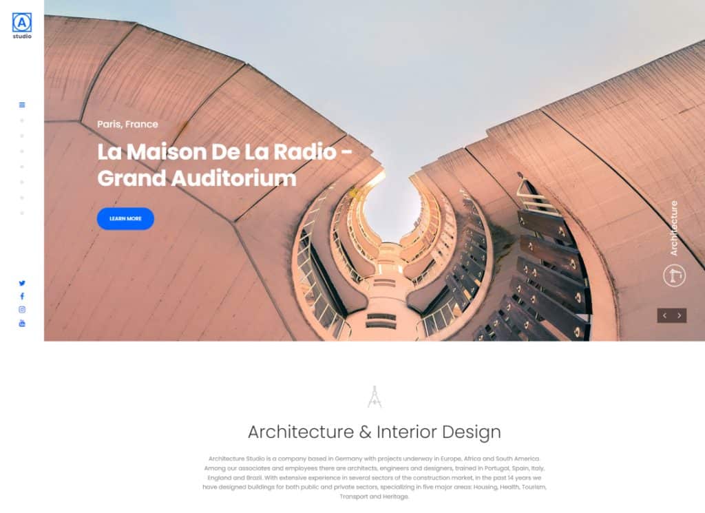 A.Studio - Interior Design and Architecture WordPress Theme
