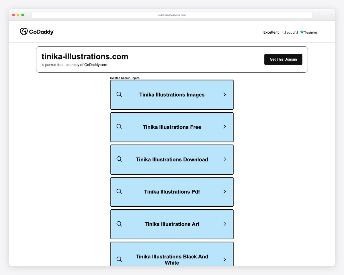 atelier tinika art portfolio website