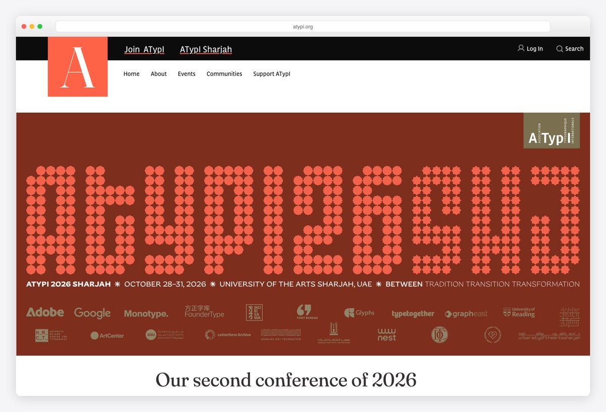 ATypI conference website