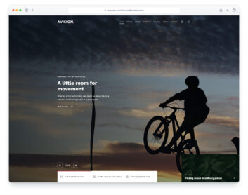 Avision website template