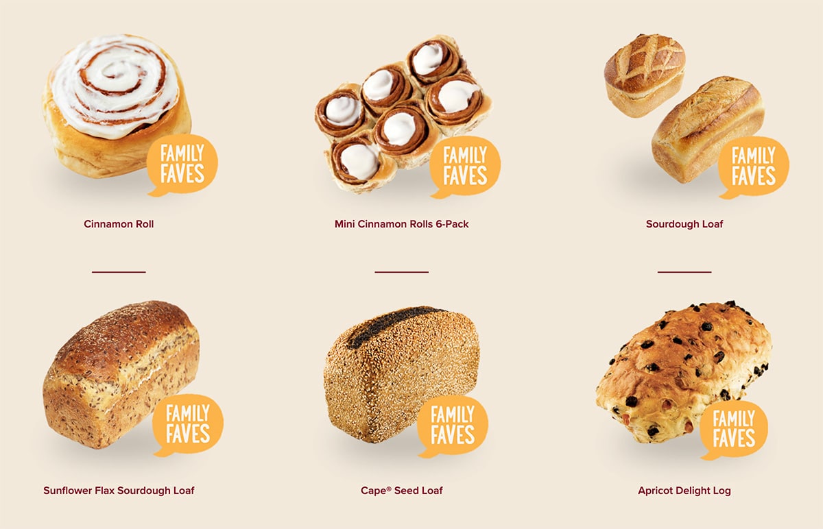 Online ordering for bakery products