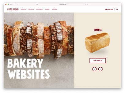 Bakery Website Design