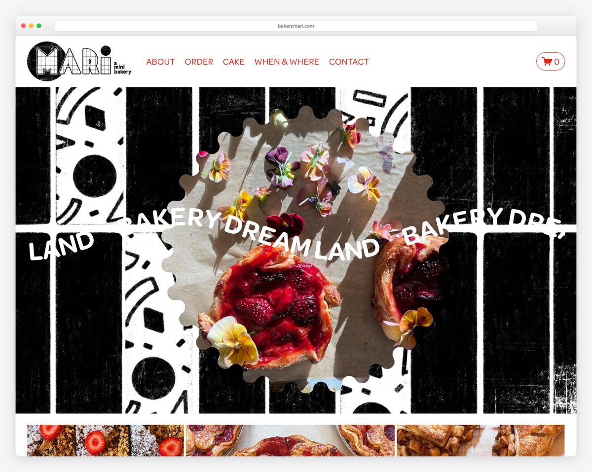 mari website example