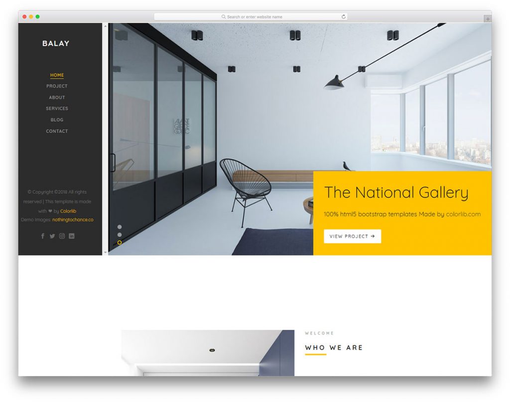 Tough - Best HTML Interior Design Website Template 2026 - Colorlib