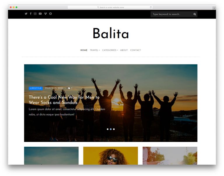 36 Best Free Bootstrap Blog Templates 2026 - Colorlib