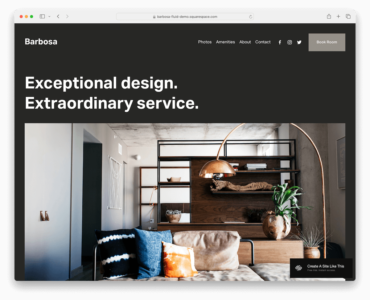 barbosa - interior design and hoe decoration website template