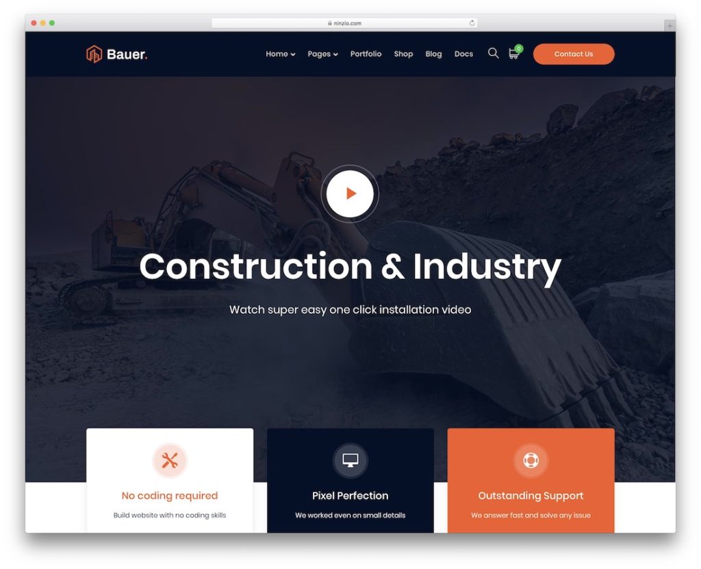 32 Best Free Construction Website Templates 2026 Colorlib