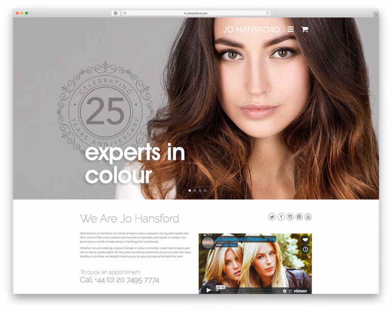 21 Best Beauty Salon Website Design Examples 2026