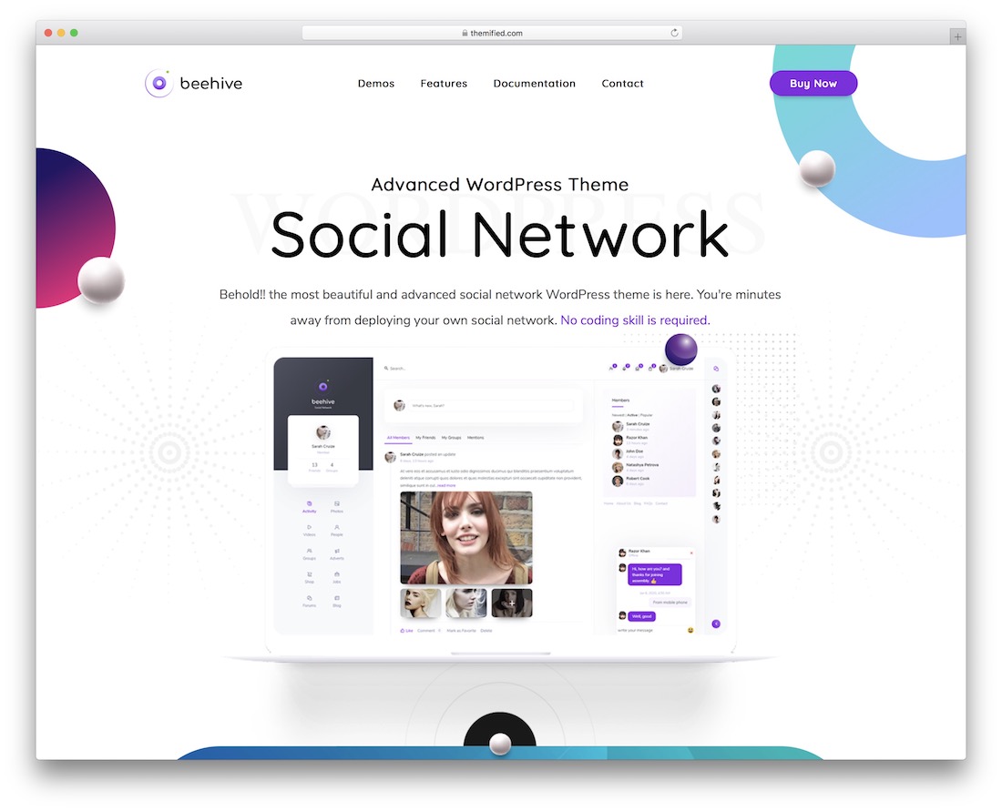13 Best Bootstrap Social Network Templates 2021 Colorlib