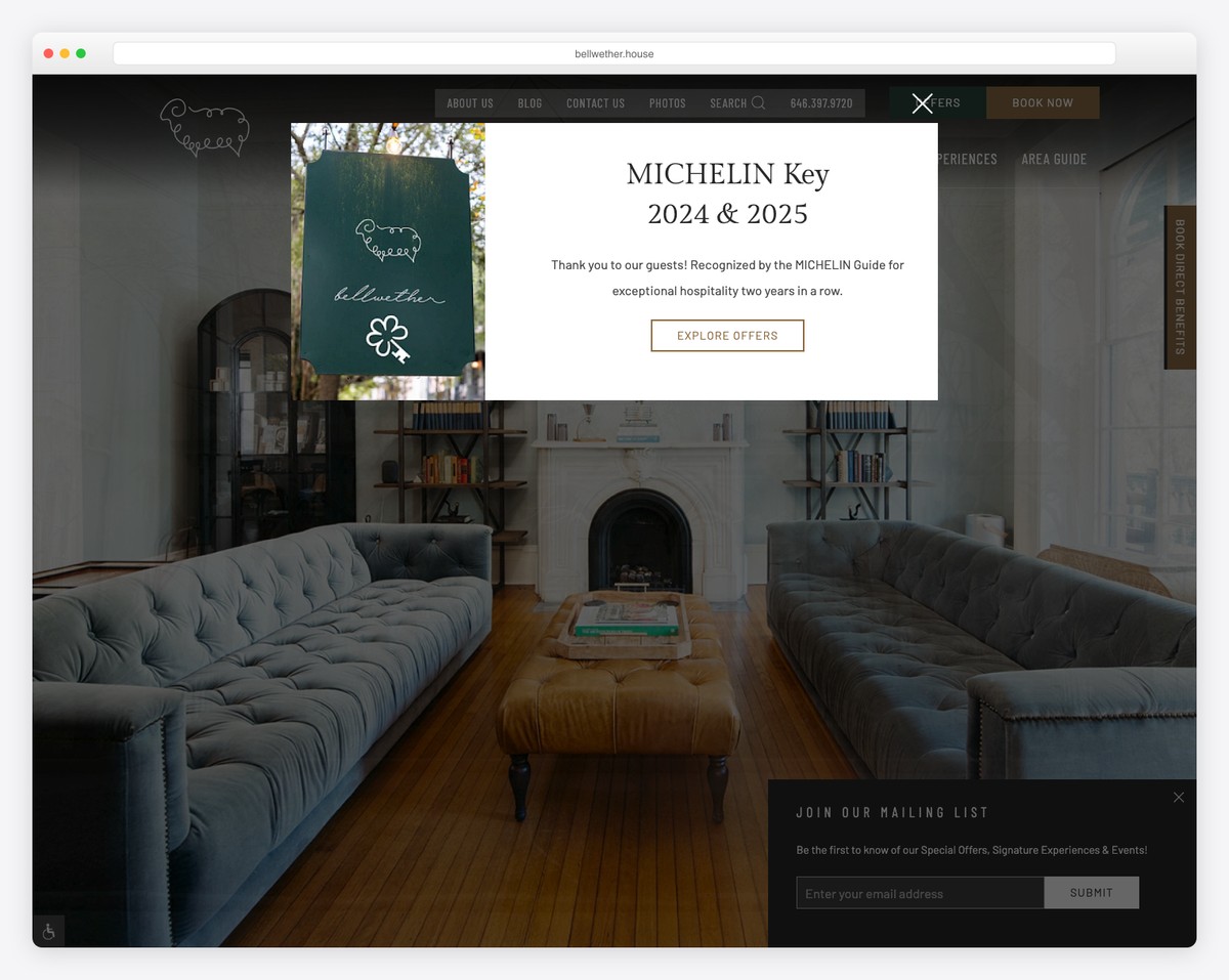 bellwether house savannah bed and breakfast website
