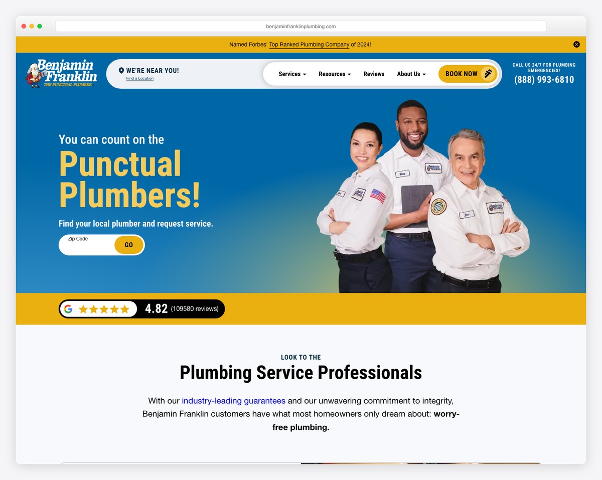 Benjamin Franklin Plumbing