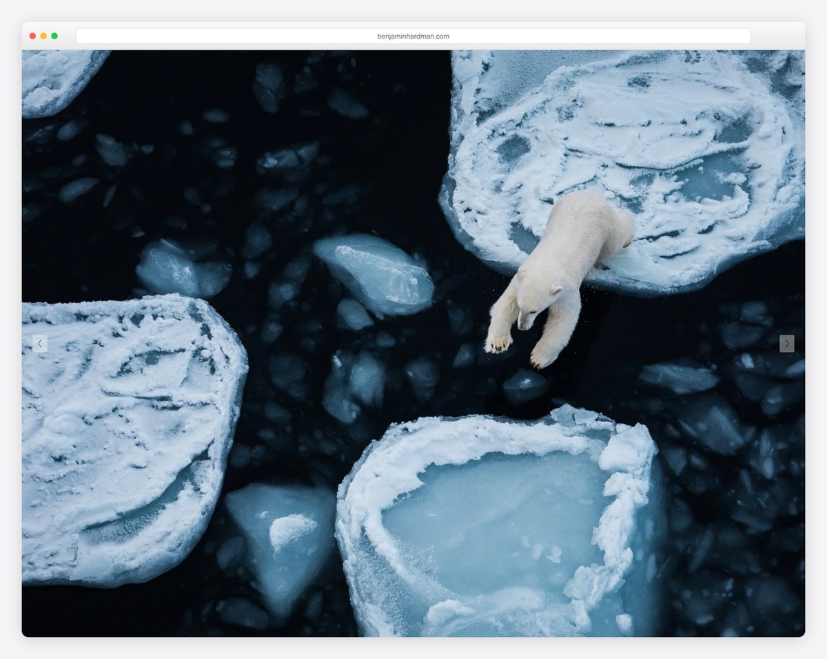 benjamin hardman simple website example