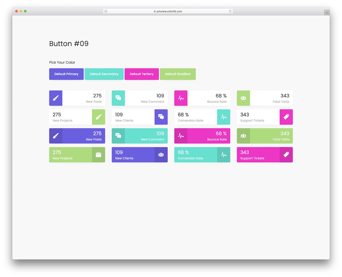 bootstrap buttons