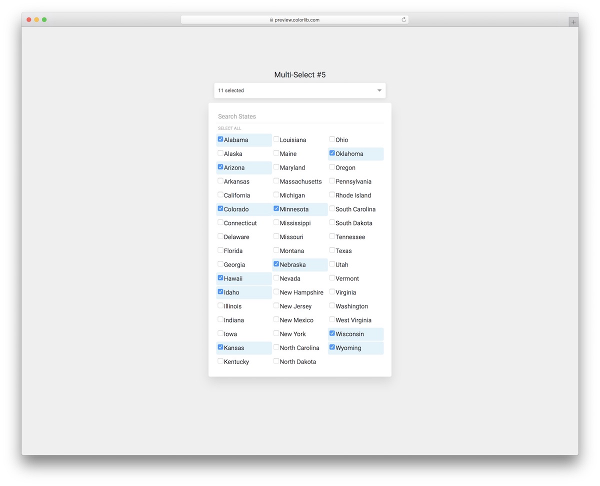 bootstrap multiselect dropdown