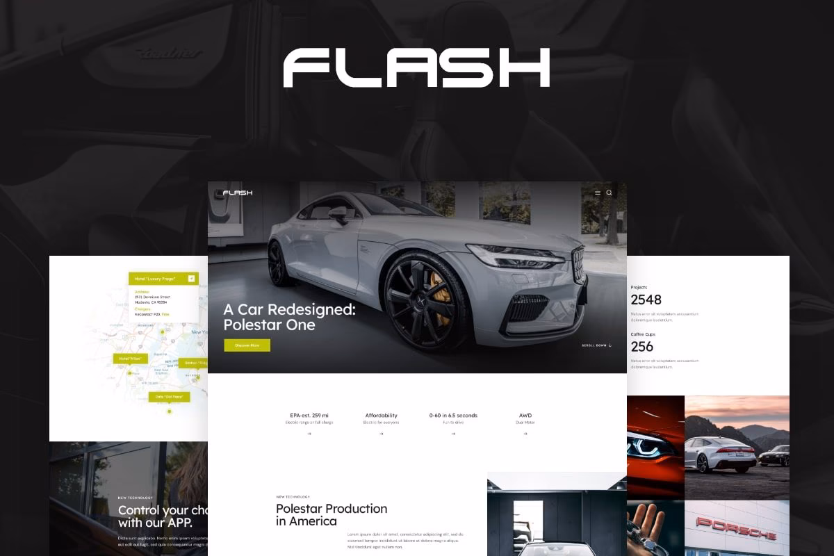 15 Best Electric Vehicles, Dealership &amp; EV Charging WordPress Themes 2026