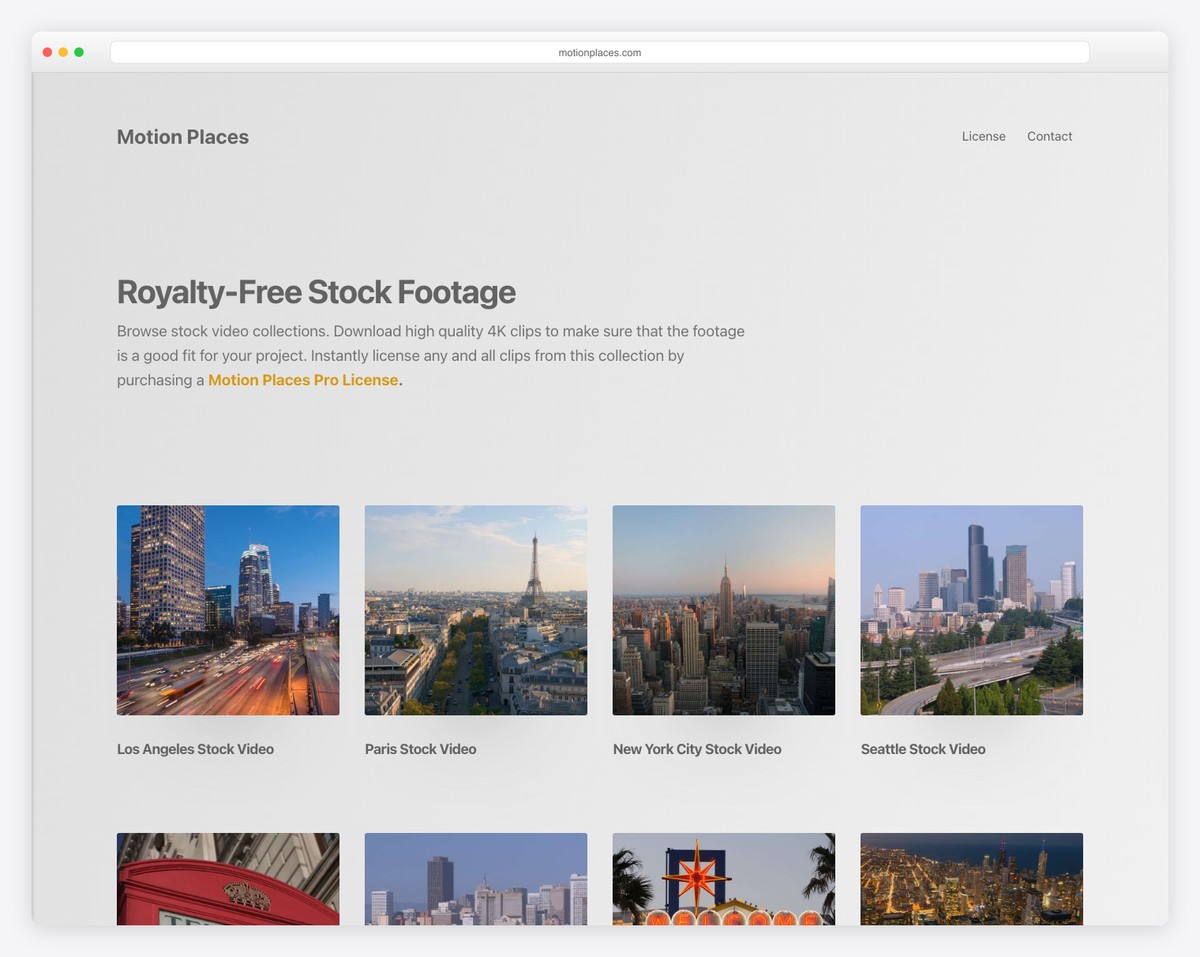 motionplaces screenshot