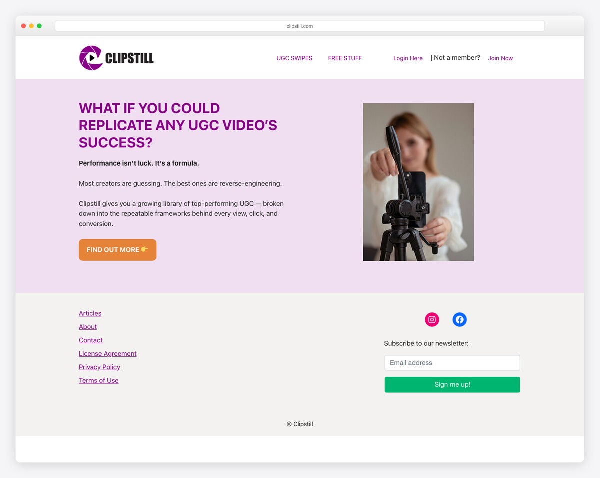 clipstill screenshot