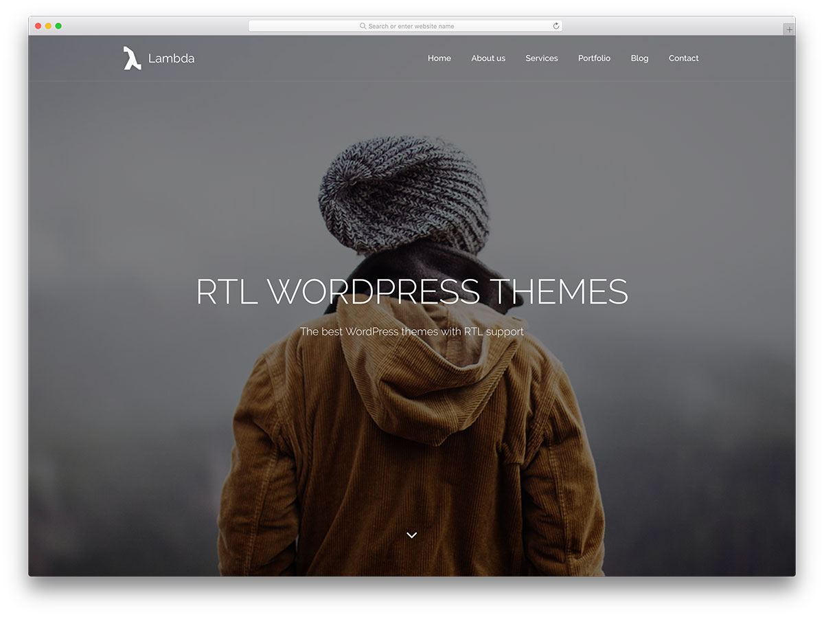 rtl wordpress themes