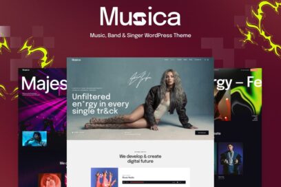 Best Singer and Artist WordPress Themes 2026
