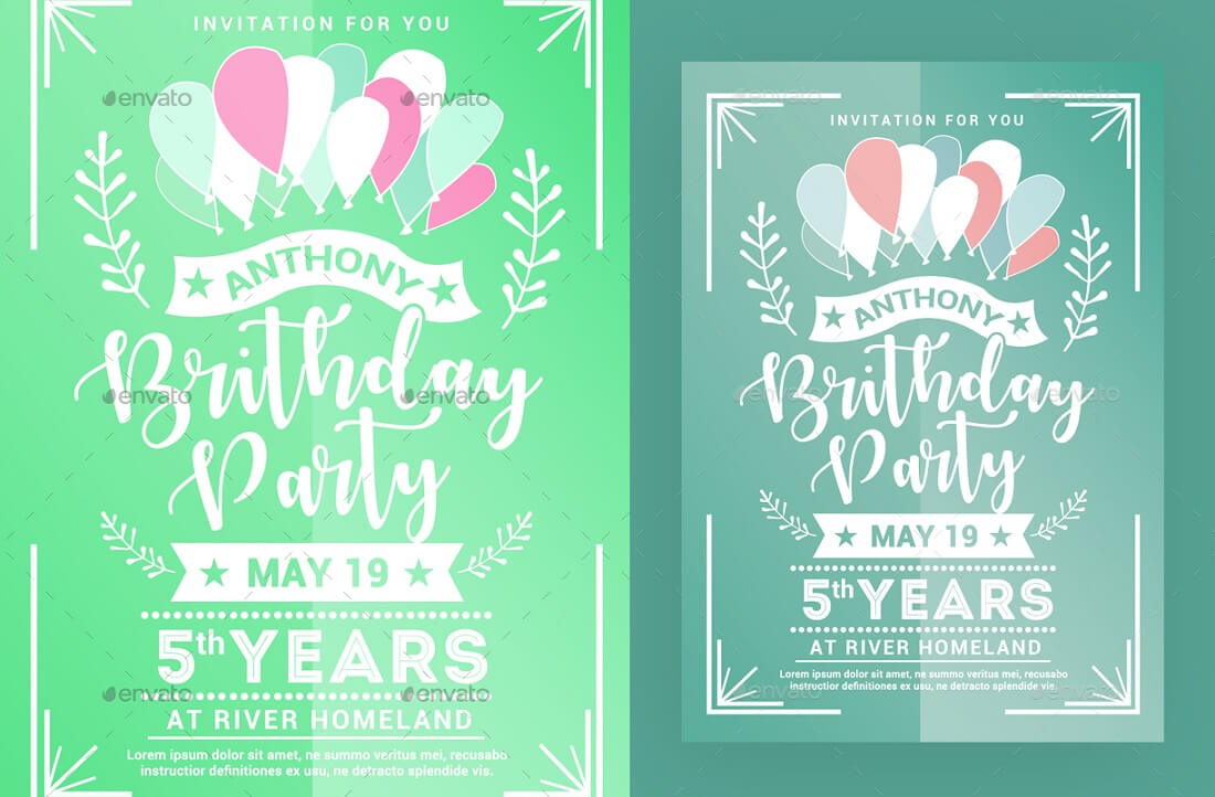 Party Invite Template Database