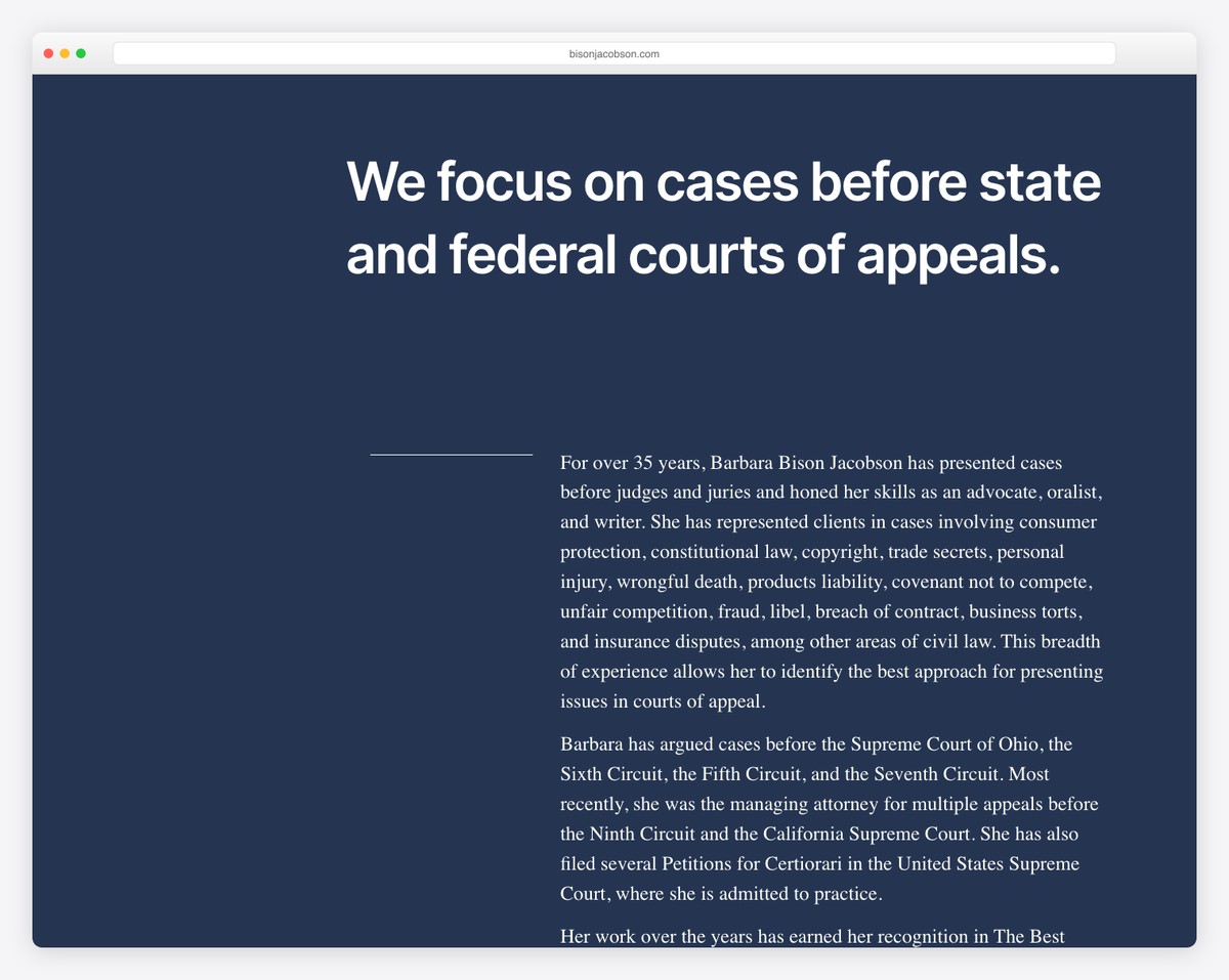 bison jacobson law office