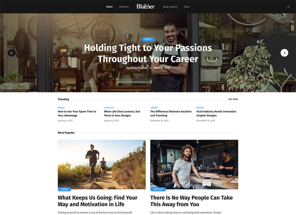 Blabber - All-in-One Elementor Blog & News Magazine WordPress Theme