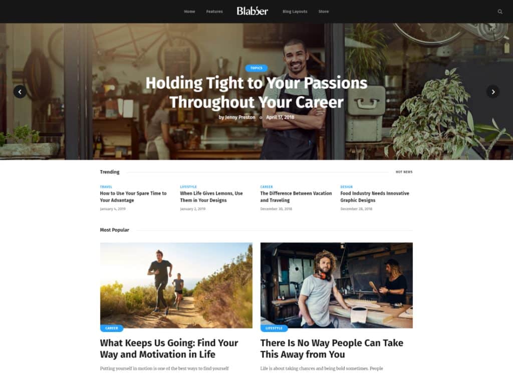 Blabber - Elementor Blog & News Magazine Theme
