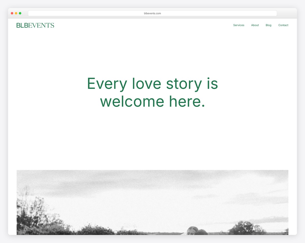 blb events website example