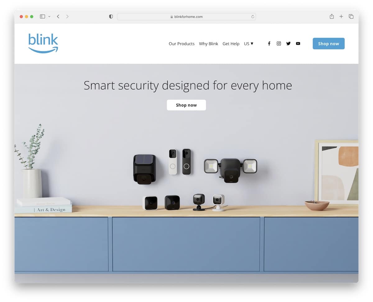 blink squarespace ecommerce example