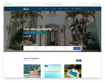 Bluesky template preview