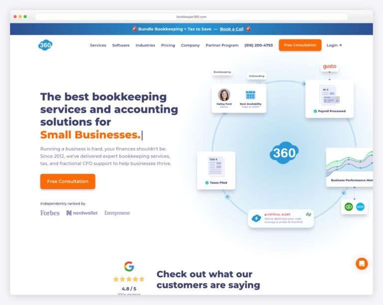 27 Best Bookkeeping Service Website Examples 2026 - Colorlib