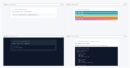 Grid of four free Bootstrap breadcrumb examples — embedded SVG chevron divider, contextual color themes, dark mode, and BreadcrumbList JSON-LD schema reference