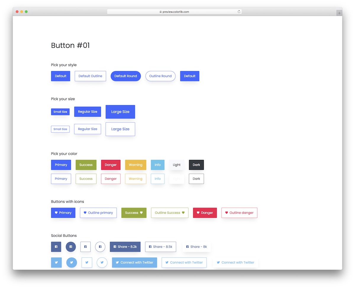 bootstrap buttons 01