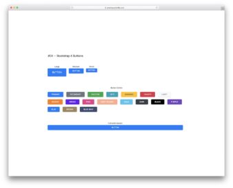 Bootstrap Buttons V04 UI snippet