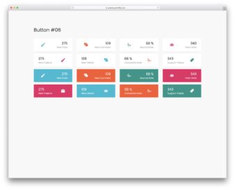 Bootstrap Buttons V16 UI snippet