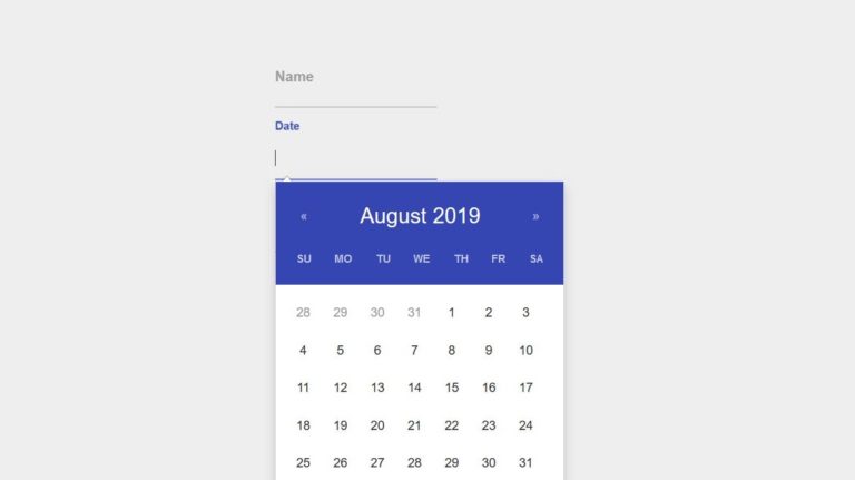 25 Best Free Bootstrap Datepicker Examples 2026 - Colorlib
