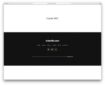 bootstrap footer 17