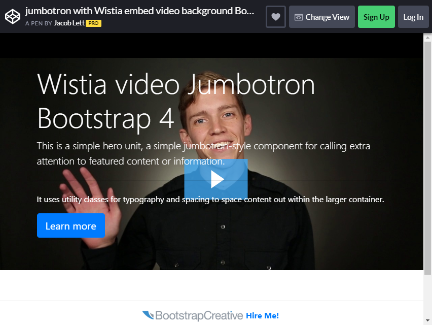 22 Best Bootstrap Jumbotron Examples 2023 - Colorlib