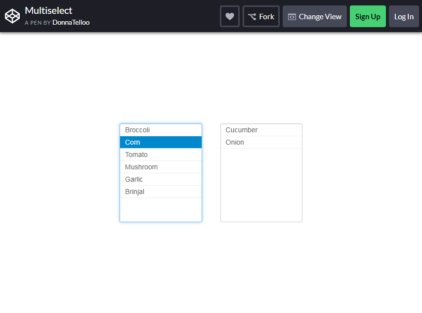 bootstrap multiselect