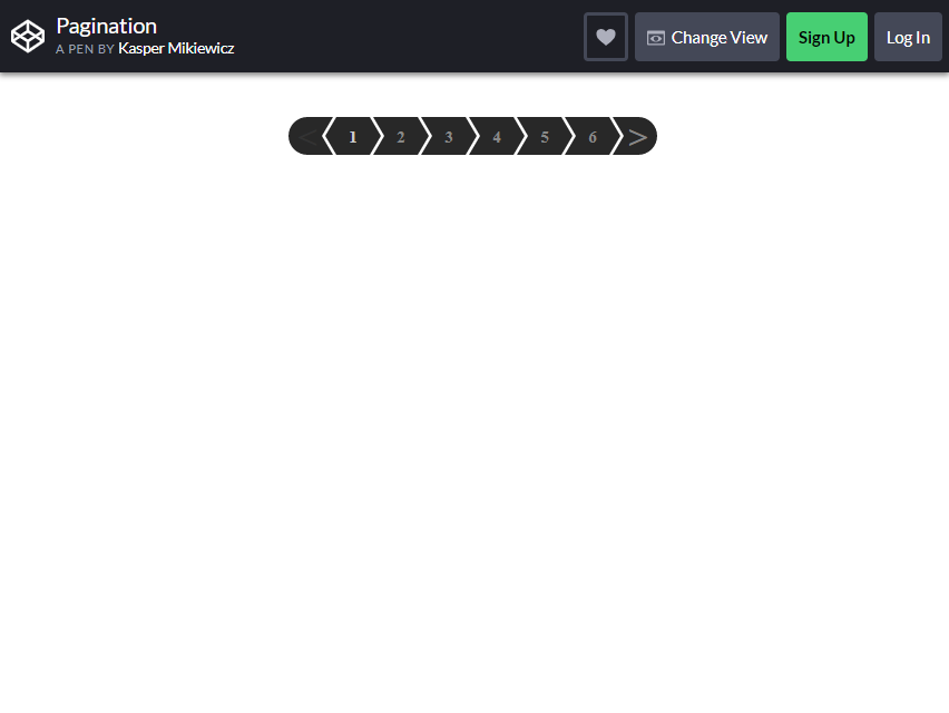 bootstrap pagination