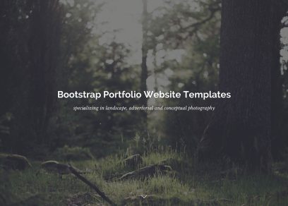 Best Bootstrap Portfolio Templates