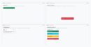 Grid of four free Bootstrap toast notification examples — success toast, critical security alert, avatar notification, and a stack of status notifications