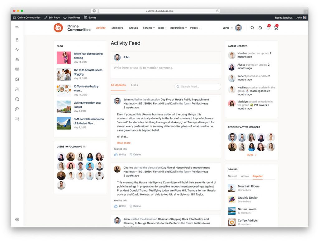 13 Community Website Templates 2026 - Colorlib