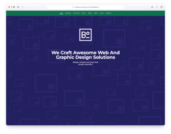 Boxus website template