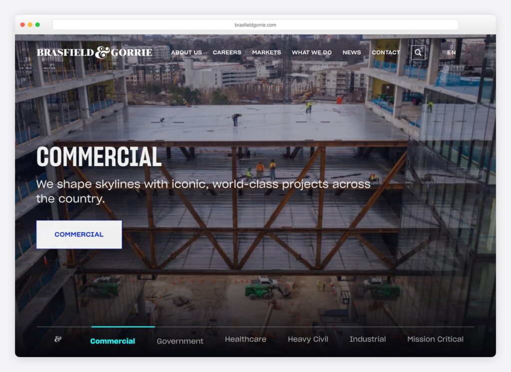 27 Best Construction Company Website Examples 2026 - Colorlib