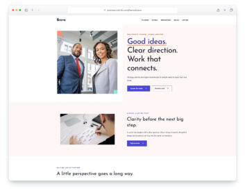 Bravo website template