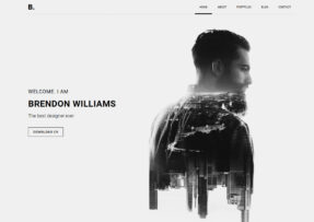 brendon-bootstrap-personal-website-templates