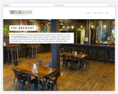 Brewery website examples