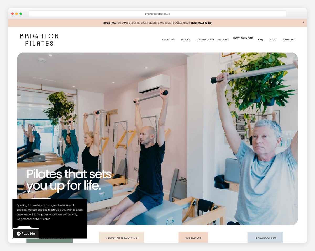 brighton pilates website uk